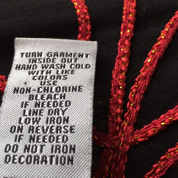 Catherines plus stretchy jacket red/gold embroider - Picture 5 of 8